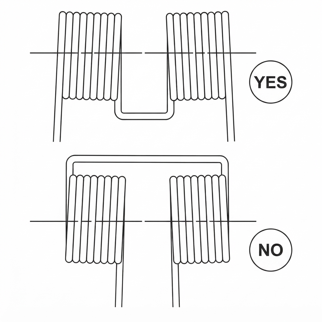 Preferred Winding for Double-Bodied Torsion Springs